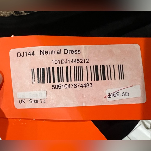 Karen Millen Lace Corset Dress Cream Black - Picture 17 of 17